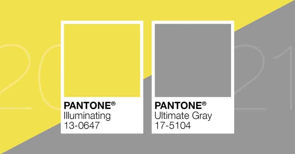 pantone couleurs de l’année 2021