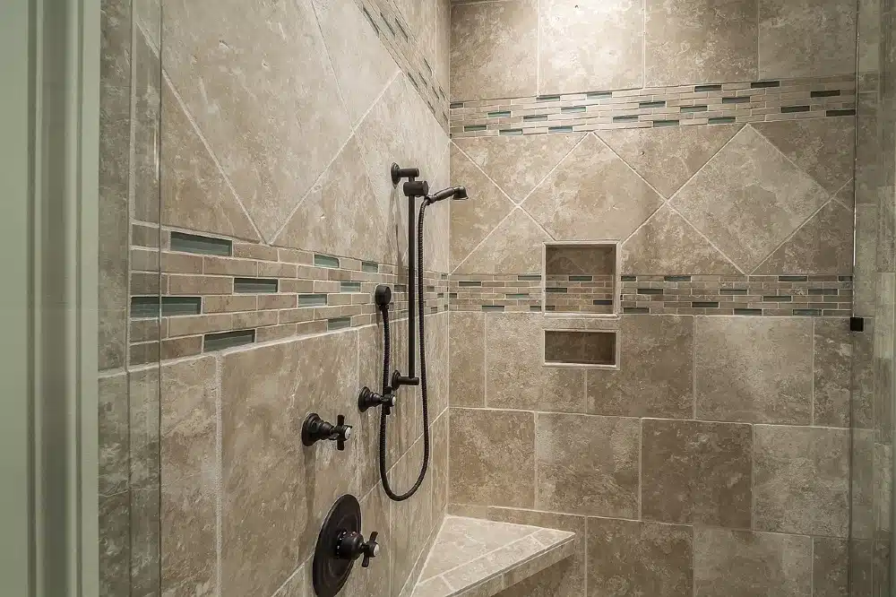 pose douche italienne